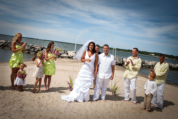 Yorktown Weddings York River Beach